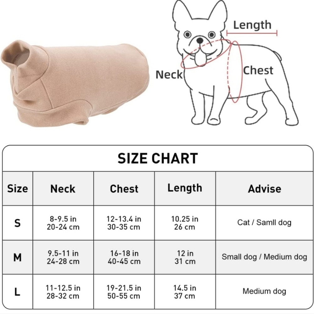 🎄5/$30🎄NEW with Tags Dog Fleece Sweatshirt - Picture 4 of 5